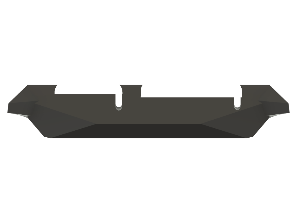 Uniden R9 holder, front view