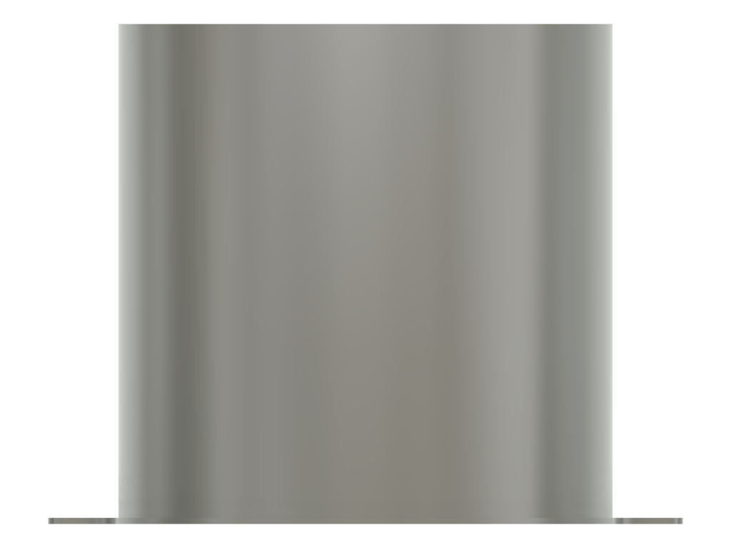 Water heater vent, front view